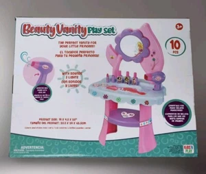NEW Kids N Play Girls Princess Beauty Vanity Play Set - Picture 1 of 3