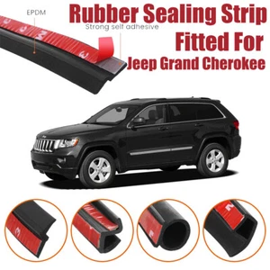 Door Seal Strip Kit Rubber Weather Draft Noise Reduction For Jeep Grand Cherokee - Picture 1 of 12