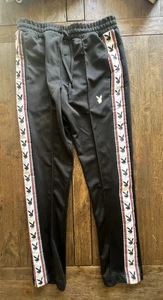Streetwear noir Playboy Pacsun rayé athlétique homme - Pantalon SM petit - Photo 1/14
