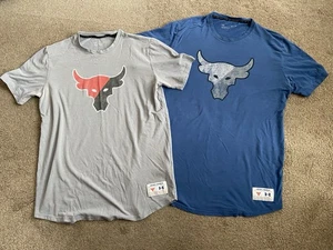 Under Armour Project Rock T-Shirts X2 Medium Iron Paradise guter Zustand - Bild 1 von 9