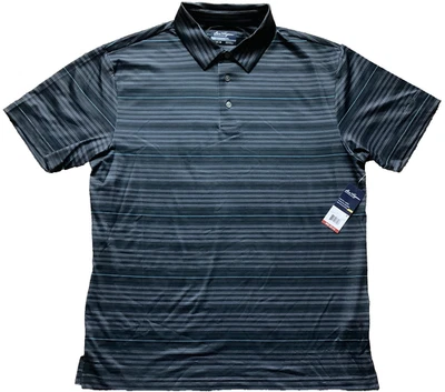 Nueva Camisa Polo Para Hombre Ben Hogan Performance Rayas Manga Corta Talla M Cavier Foto 1 de 4