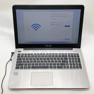 ASUS F556U Laptop i5 7200U 2.50GHZ 15.6" FHD 8GB 128GB SSD NO BATT Windows 11 - Picture 1 of 9