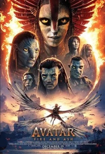 Avatar Fire and Ash 2025 DS KINOSTART POSTER 27X40  - Bild 1 von 1