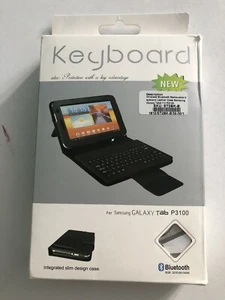 Wireless Bluetooth Keyboard For Samsung Galaxy Tab 2 - Picture 1 of 8