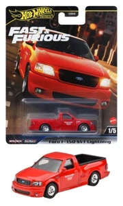 Pre Oct26 Hot Wheels Fast & Furious Ford F-150 SVT Lightning Mini car Red HYP75 - Picture 1 of 4