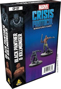 Marvel Crisis Protocol Miniatures Black Panther & Killmonger - Picture 1 of 1