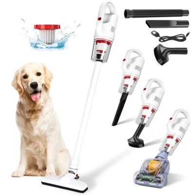 Wet Dry Vacuum Cleaner Stick Vacuum Cordless Home Mattress Car Carpet Cleaner - Image 1 of 4