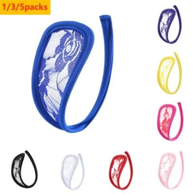 5Er-Pack Unsichtbare Tangas Für Damen Unterwäsche Dessous Trägerloser G- B - Bild 1 von 4