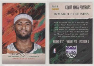 2016-17 Panini Court Kings Portraits Ruby /75 DeMarcus Cousins #36