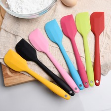 Kitchen Silicone Cooking Utensils Non-stick Spatula Turner Gadget Tools Durable