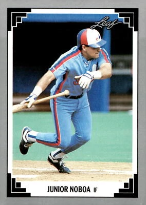 1991 Leaf #255 Junior Noboa - Image 1 of 2