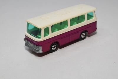 B8 1:63 3 ZOLL MATCHBOX LESNEY SUPERFAST 12 SETRA COACH BUS PINK NEUWERTIG - Bild 1 von 4
