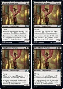 MTG - 4x BLOODTHIRSTY AERIALIST - M20/Core Set 2020 (U) - Picture 1 of 1