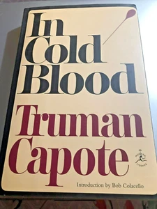 In Cold Blood by Truman Capote (1993) A FINE HC w/JACKET! BCE Reprint - Picture 1 of 8