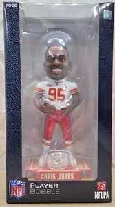 Kansas City Chiefs Chris Jones Super Bowl LVII Champions Bobblehead NEW - Picture 1 of 2