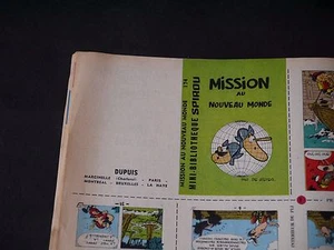 JOURNAL DE SPIROU N°1318 + MINI RÉCIT 174 MISSION AU NOUVEAU MONDE - Picture 1 of 2