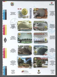 Venezuela: 2007; Scott 1679, proof imperforated , Disip, mint, VZ1832 - Picture 1 of 1