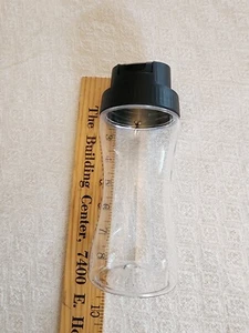 Tupperware dispenser per bottiglie medie chiaramente elegante 9180 19 oz / 570 ml nero - Foto 1 di 13