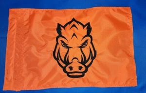 Custom RAZORBACK Head Safety Flag Safety ATV UTV TRUCK Side x Side KAYAK BOAT - Picture 1 of 5