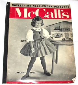 Vintage McCalls Neuheit und Handarbeit Musterbuch Januar 1960 CT3 - Bild 1 von 5