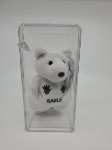 WWF ATTITUDE BEARS ~ SABLE ~ NEW W/ TAGS ~ 1999 TITAN SPORTS ~ WWE BEANIE BABIE Cover