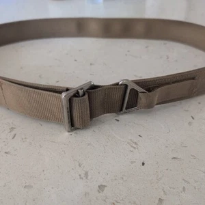 Wolf Tactical Heavy Duty Riggers Belt Tan XL Utility Concealed Carry EDC Work - Picture 1 of 7