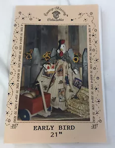 UnCut Sewing Craft Pattern #122 "Early Bird" Country Blessing Collectables Hen - Imagen 1 de 4