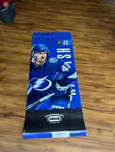 Tampa Bay Lightning 2024 Street Banner Darren Raddysh # 43 - Picture 1 of 3