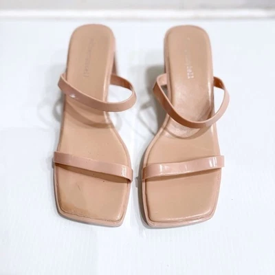 Sandalias Jeffrey Campbell Rosa Rubor Tirantes Tacón Bloque Para Mujer Talla 8/38 Cómodas Foto 1 de 4