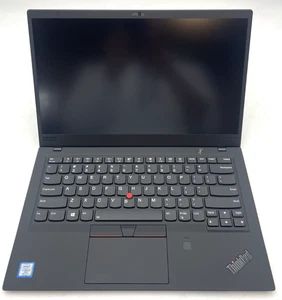 Lenovo Thinkpad X1 Carbon Gen 6 - i7 8660U - UHD 620 - 16GB - 256GB - PARTS - Picture 1 of 7