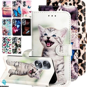 Case for Huawei Honor 400 Pro 400 300 200 90 Pattern Leather Wallet Stand Cover - Picture 1 of 21