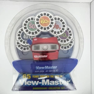 Fisher Price 65 Years View-Master Anniversary Set 1939-2004 Red Chrome Viewer - Picture 1 of 10