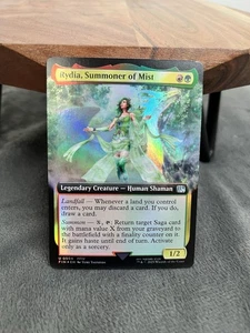 Rydia, Summoner of Mist Extended Art FOIL MTG FIN 0504 NM Final Fantasy - Picture 1 of 3
