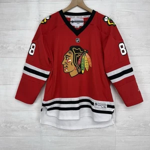 Reebok Patrick Kane Nr. 88 Chicago Black Hawks Jugend Größe Large Hockey Trikot - Bild 1 von 10