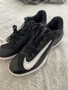 Size 15 - Nike Alpha Huarache Elite 4 Low Black Dark Smoke Grey - Picture 1 of 7