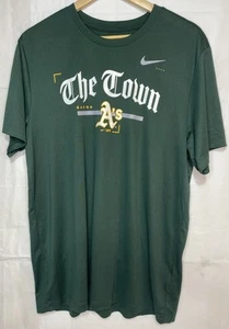Camiseta Oakland Athletics "The Town" The Nike Dri-Fit para hombre talla XL SS ¡Rara! - Imagen 1 de 9
