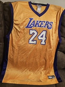 NWT 2012/13 Adidas KOBE BRYANT #24 Screen Printed Lskers Jersey Size 2xl - Picture 1 of 20