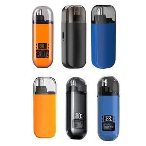 Ergonomic Nose Hair Shaver with Digital Display and Rechargeable Battery - Photo 1/18