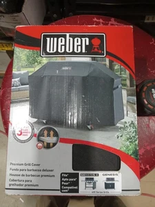 NEW Weber Premium Grill Cover Genesis 400 Series Grills 70"x25"x43" #7755 - Picture 1 of 4