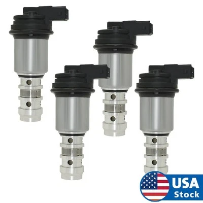 4PCS Intake and Exhaust Variable Valve Timing Solenoid For BMW X5 545i 550i 745i - Image 1 of 4