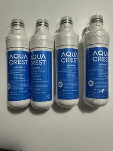4 Aqua Crest AQF-FF46 Refrigerator Water Filters - Picture 1 of 4