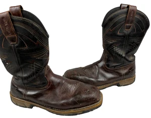 Irish Setter Marshall Men 11.5 D Work Boots Brown Boots Safety Toe Western - Picture 1 of 13