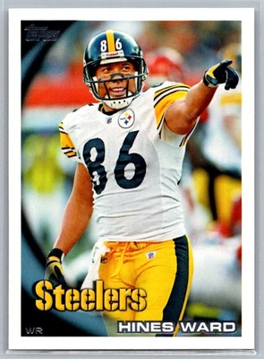Hines Ward 2010 Topps Pittsburgh Steelers #320 - Image 1 of 2