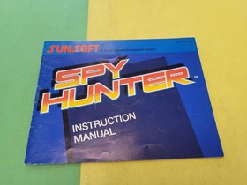 Spy Hunter NES Nintendo Instruction Manual Only 