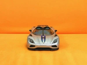 1/18 AUTOart Koenigsegg Agera Silver No Box From Japan Model Car Minicar - Picture 1 of 6
