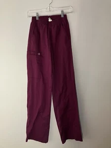 Uniforme Médico WonderWork Borgoña Parte Inferior Exfoliante XS Alto - Imagen 1 de 8