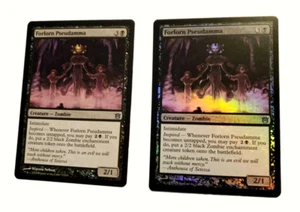 Magic The Gathering Born Of The Gods FORLORN PSEUDAMMA Foil & Base Card X2 NP MT - Picture 1 of 15