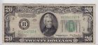 1934A 20 $ billet de la Réserve fédérale New York, NY FR#2055-B B21940797B