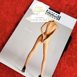 DREAM TIGHTS by Wolford M Medium black schwarz Transparent Strumpfhose Naht - Bild 1 von 7