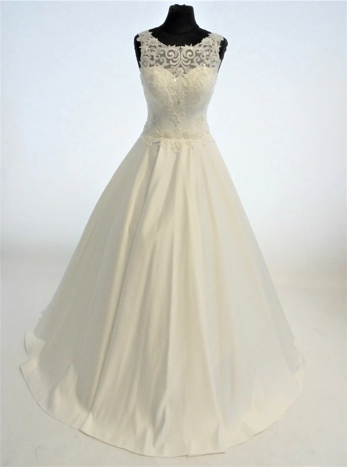  NEU Brautkleid von MS Moda ,Gr.34-38,ivory(inkl. Reifrock) - Bild 1 von 3